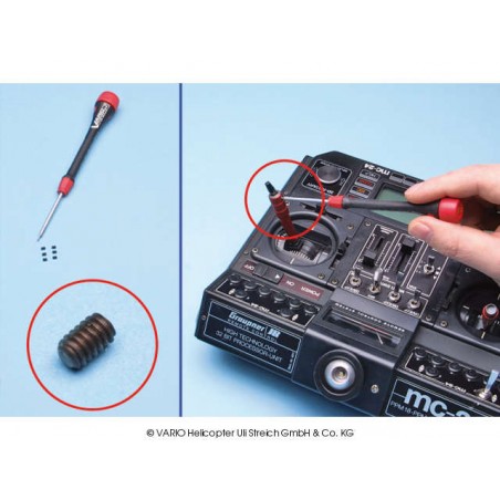 Llave Allen para Made M2 ​​con tornillos